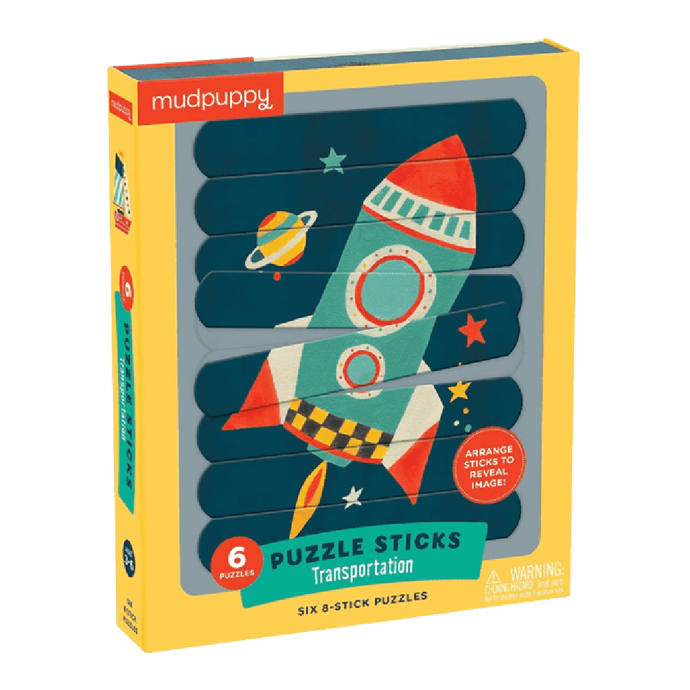 Mudpuppy Puzzle Sticks Assorted - Battleford Boutique