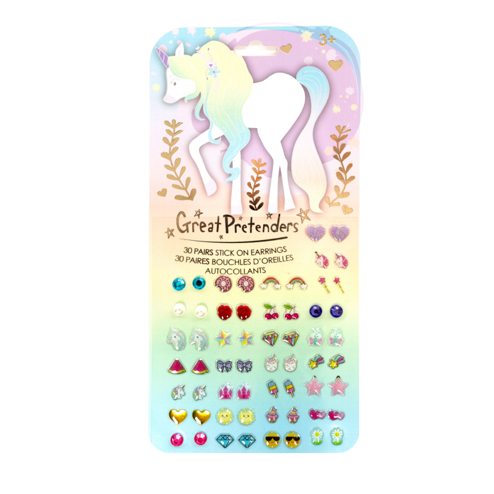 Great Pretenders - Sticker Earrings Assorted - Battleford Boutique