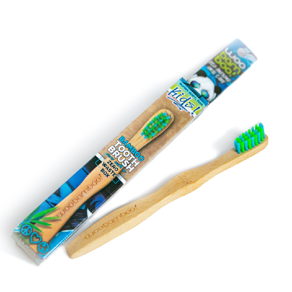 Woo Bamboo Toothbrush - Kids - Battleford Boutique