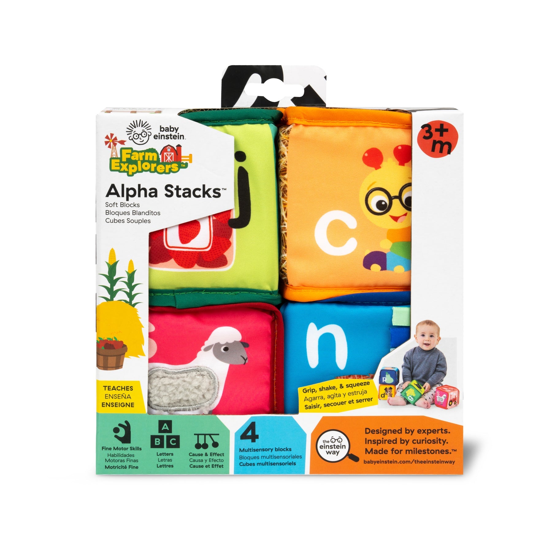 Baby Einstein Alpha Soft Blocks