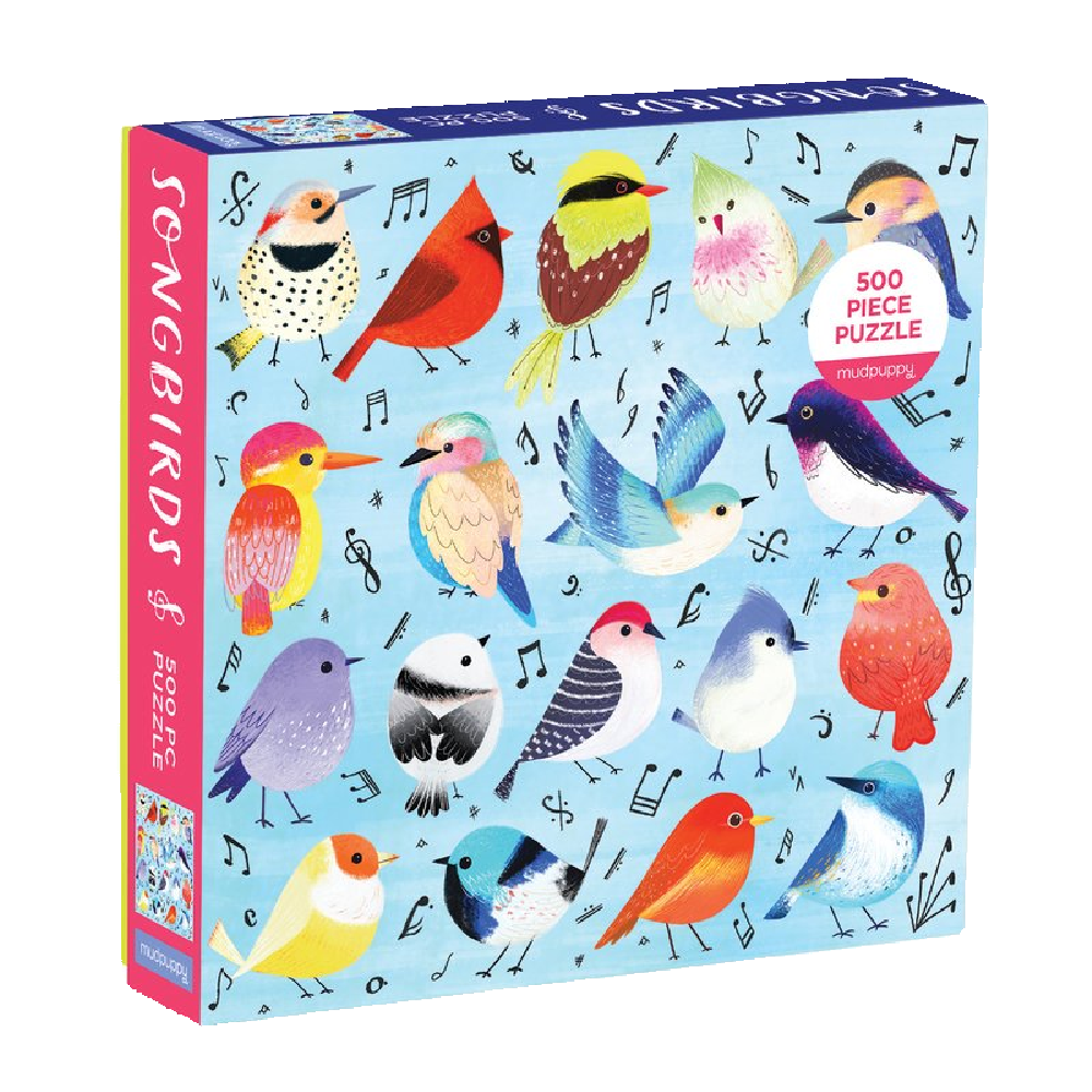 Songbirds 500 Piece Puzzle - Battleford Boutique