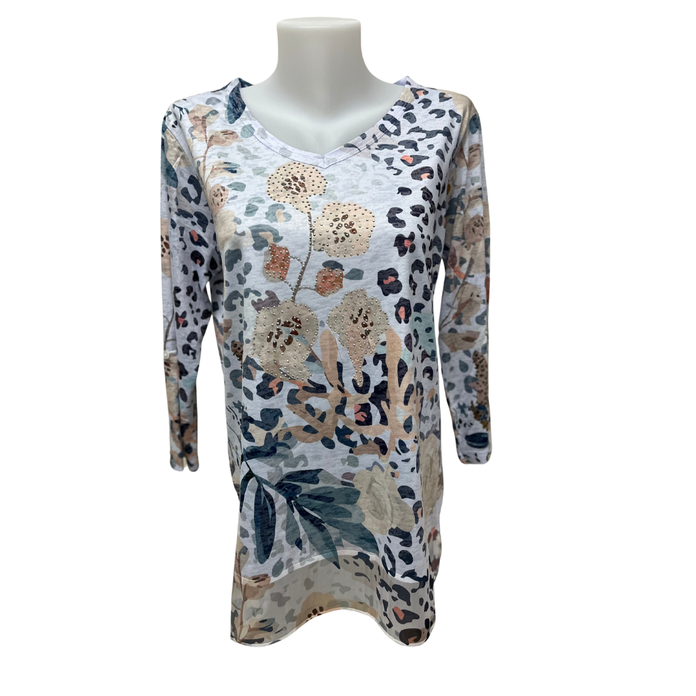 Moffi Top - Jungle Print