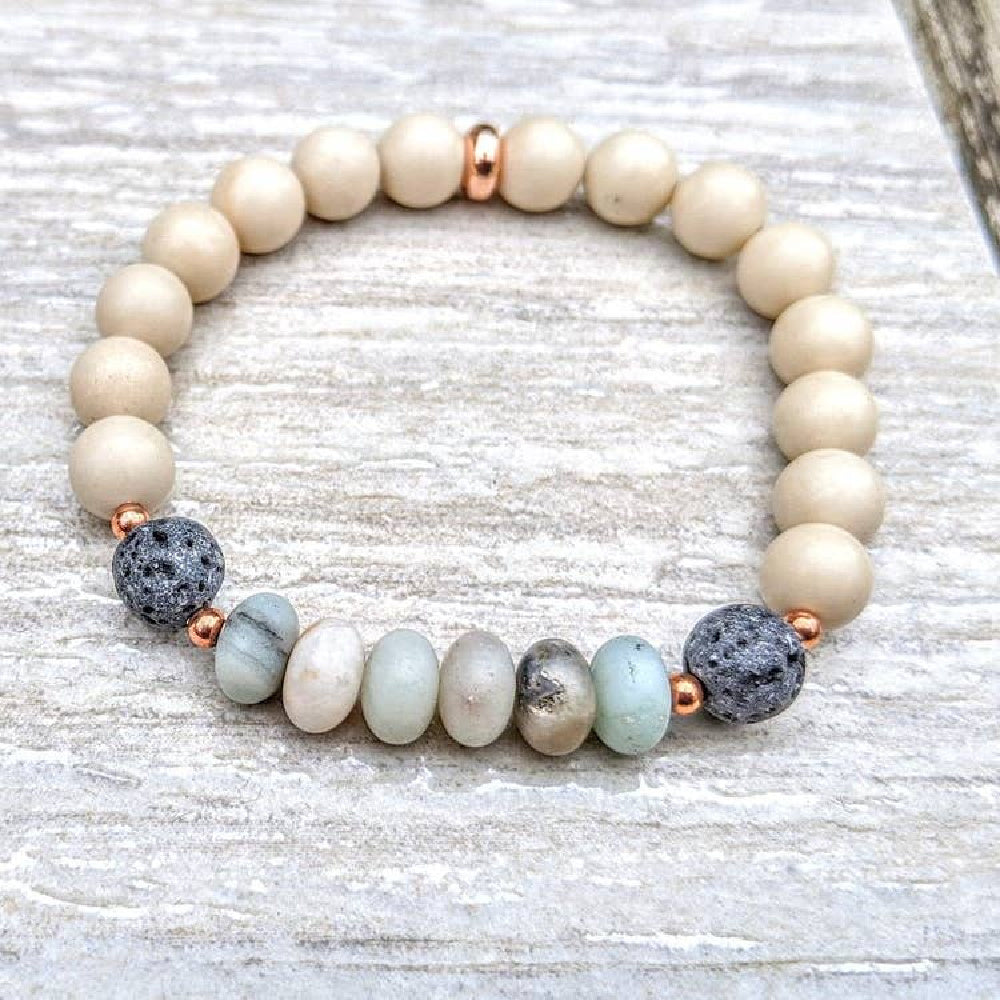 Amazonite Aromatherapy Bracelet