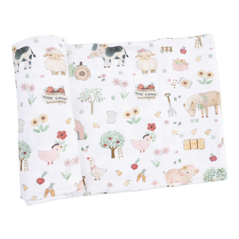 Angel Dear Swaddle - Pink Farm