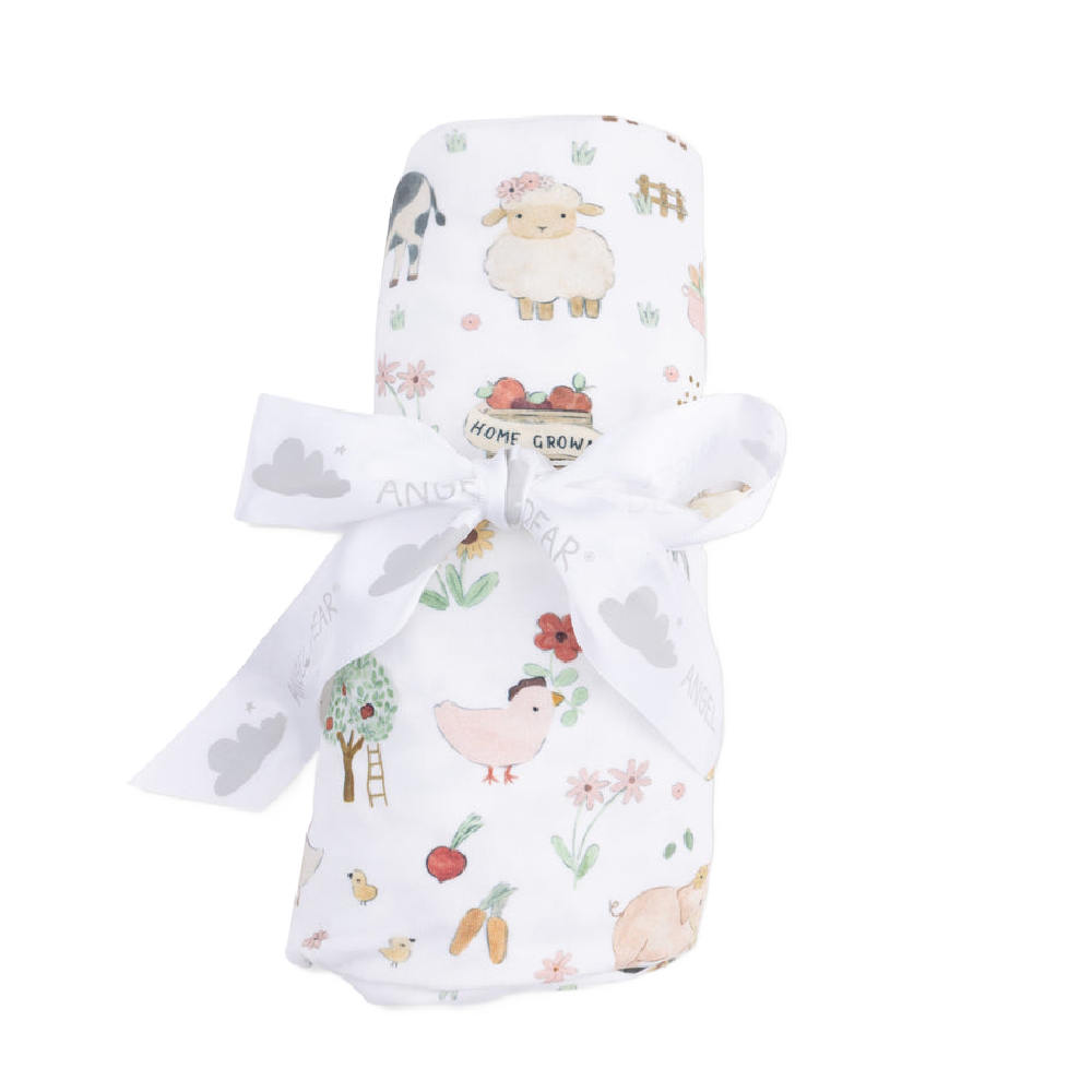 Angel Dear Swaddle - Pink Farm