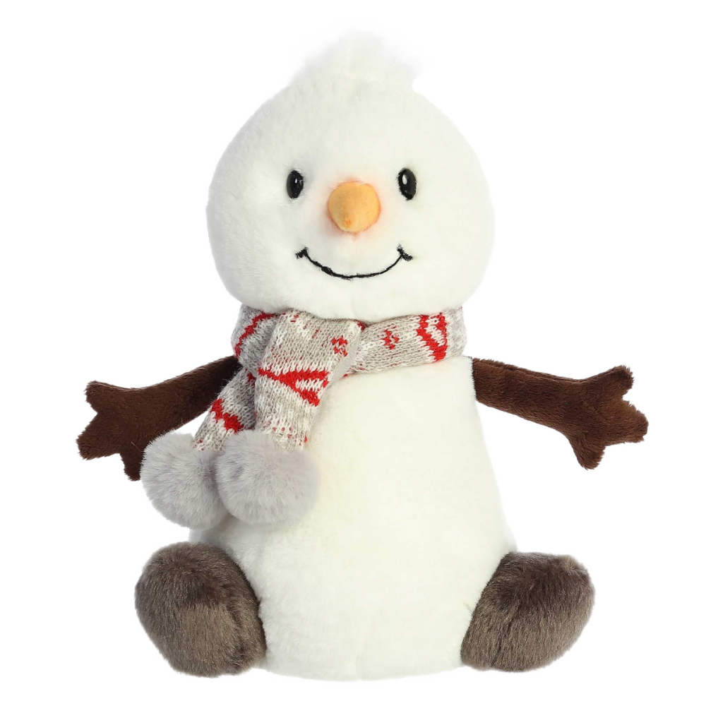 Aurora Plush - Wren Snowman with Scarf