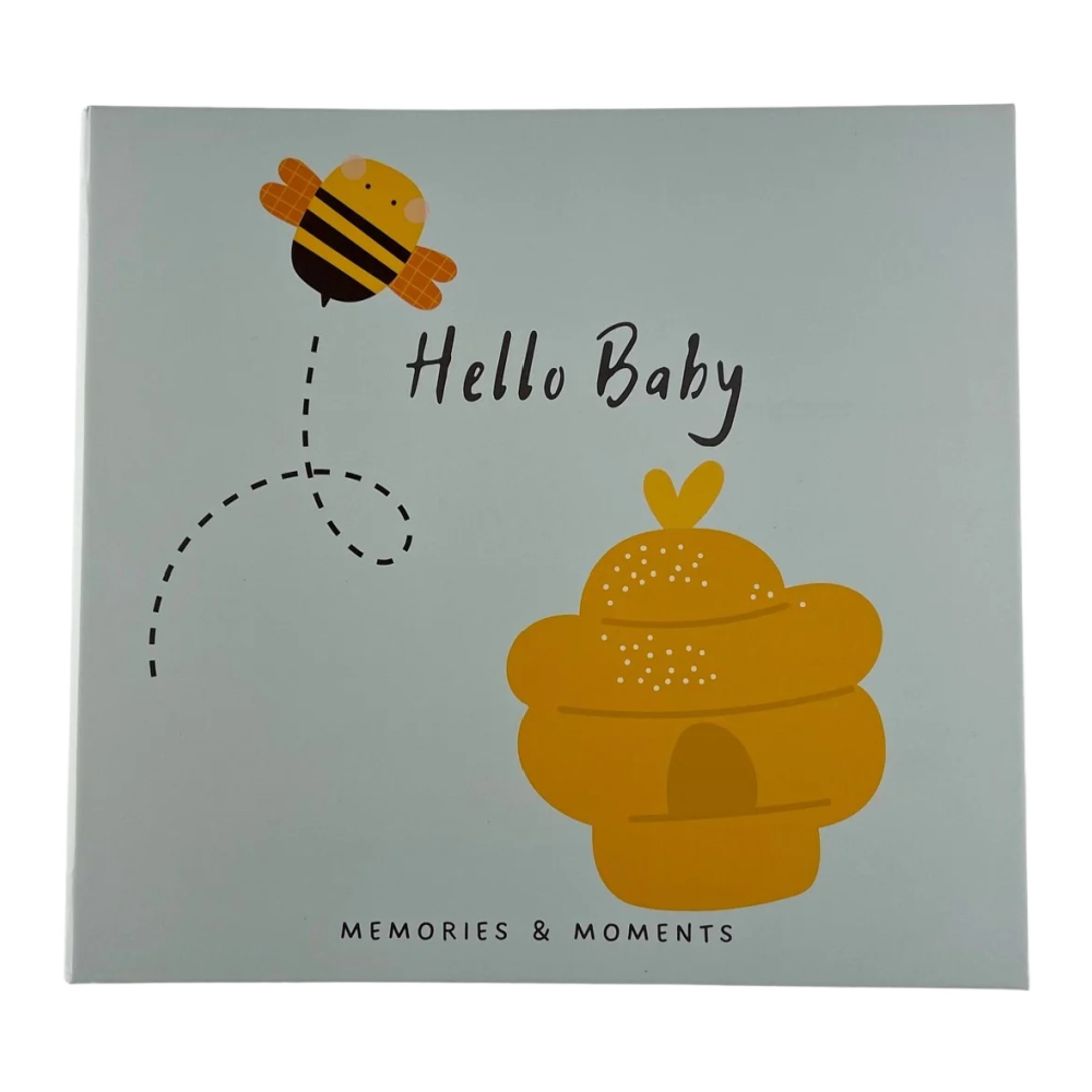 Baby Memory Book - Busy Bee