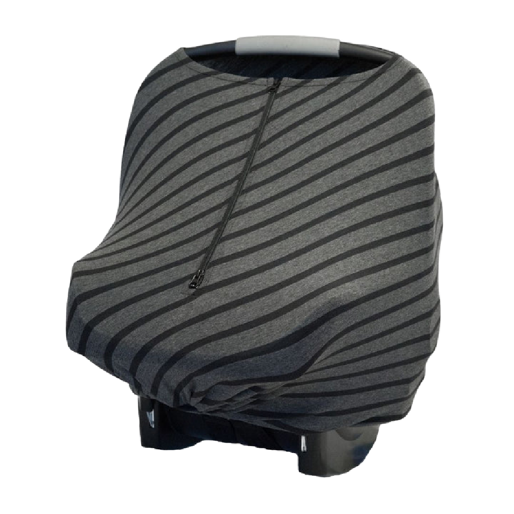 Baby Leaf Cover - Black Stripe