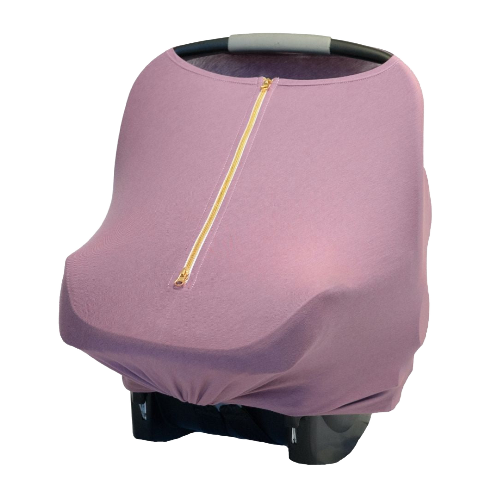 Baby Leaf Cover - Dusty Rose