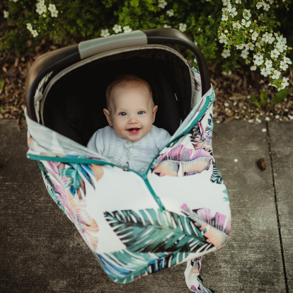 Baby Leaf Cover - Palm Leaf