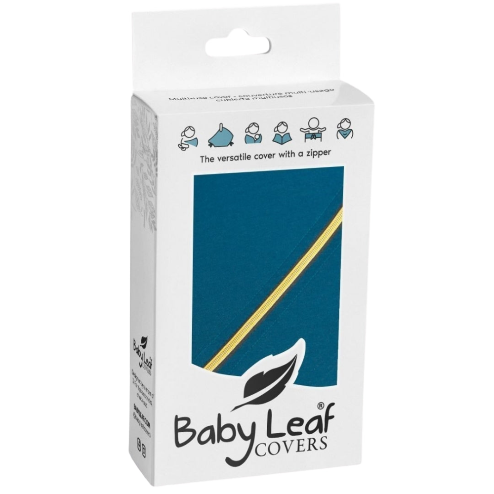 Baby Leaf Cover - Sky Blue