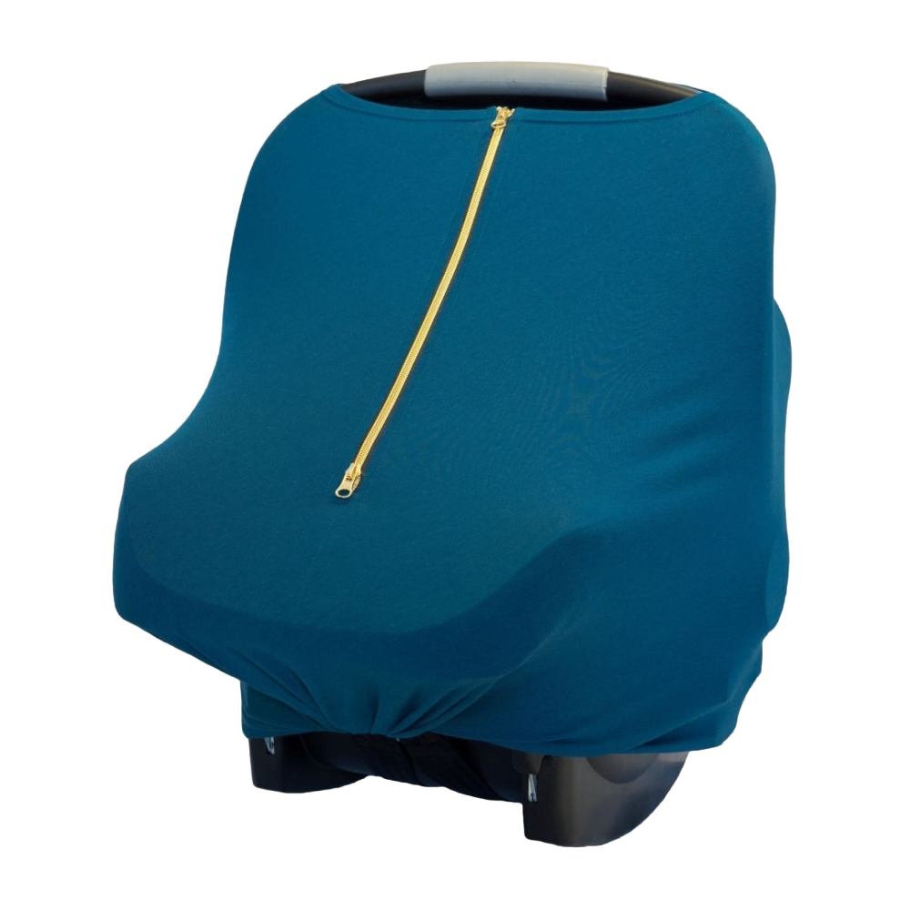 Baby Leaf Cover - Sky Blue