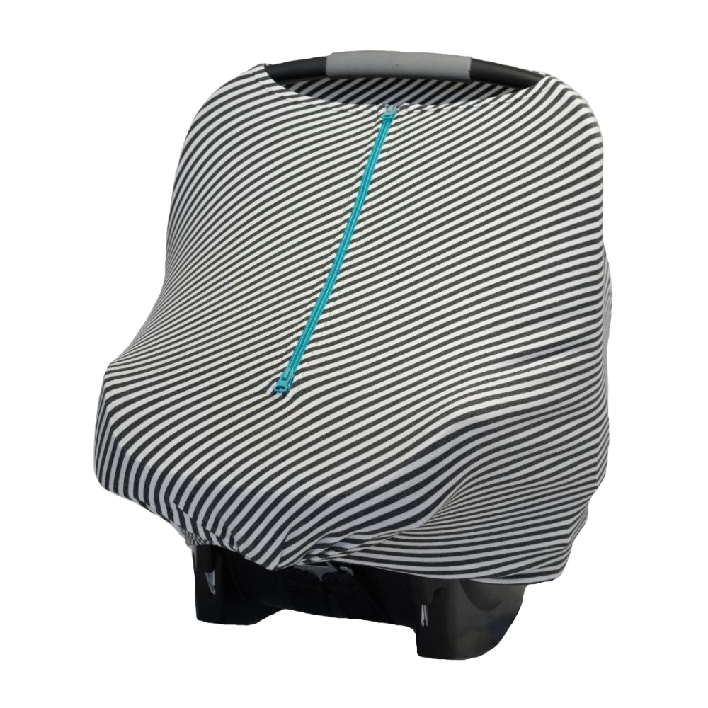 Baby Leaf Cover - Thin Stripes