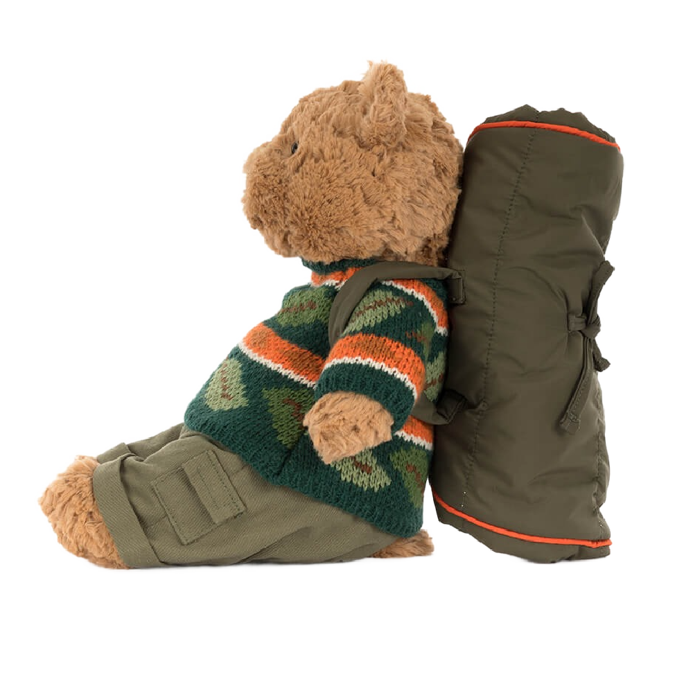 Jellycat Bartholomew Bear Hiking Outfit