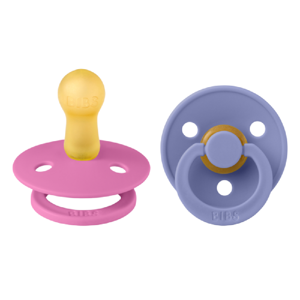 Bibs Pacifier Colour Round Shape