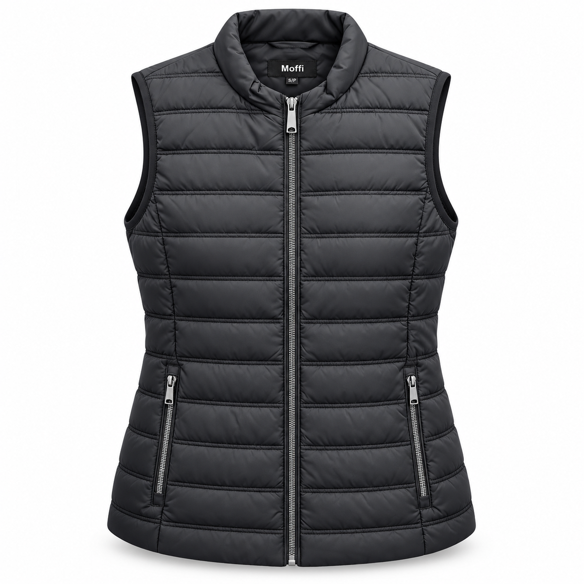 Moffi Puffer Vest - Black