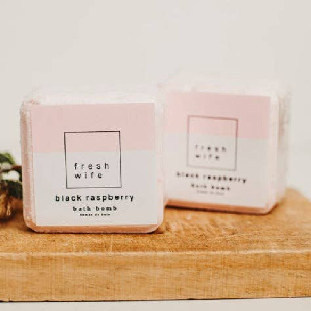 Black Raspberry Bath Bomb