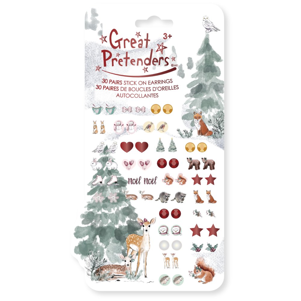 Great Pretenders - Sticker Earrings - Woodland Fawn - Battleford Boutique
