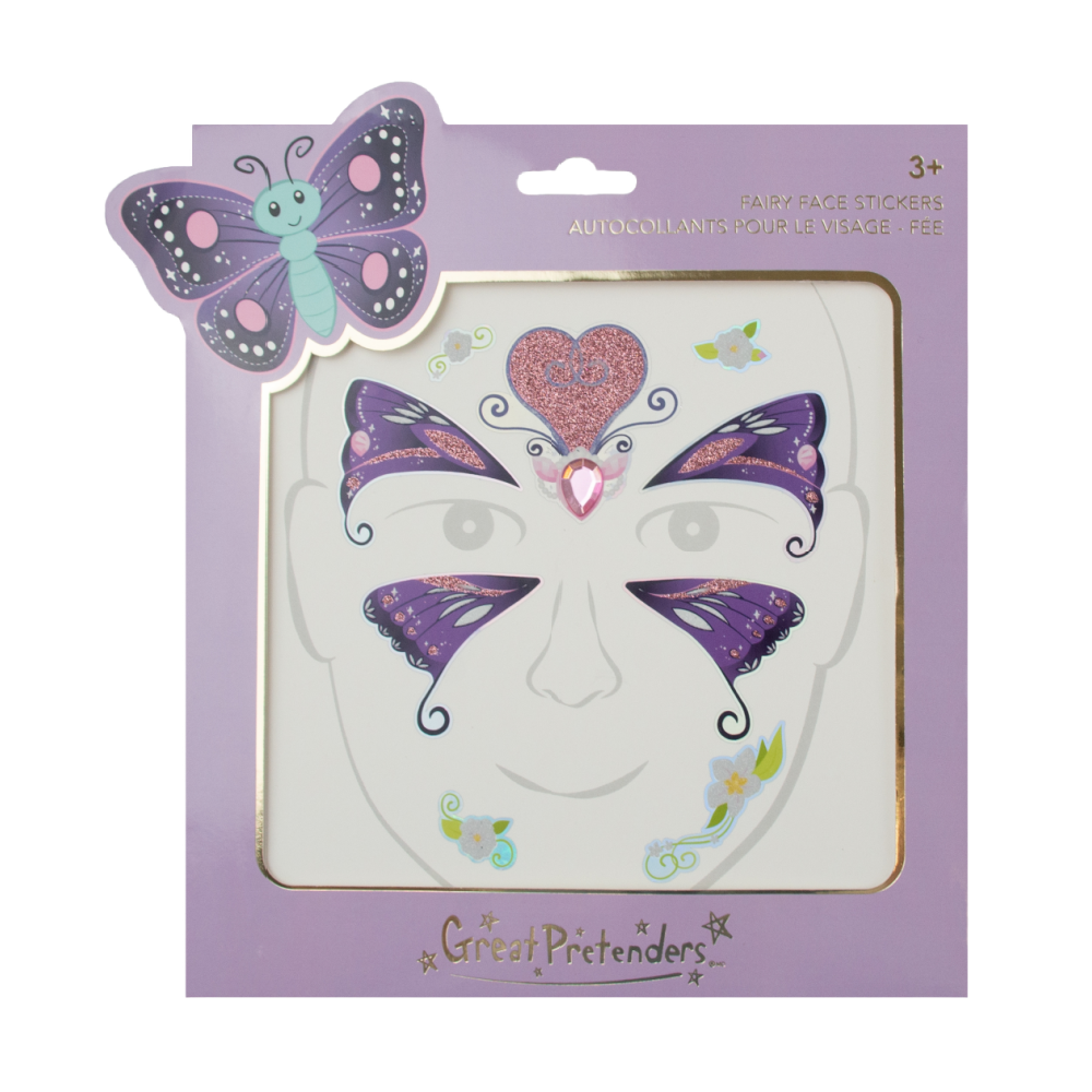 Great Pretenders - Butterfly Face Stickers - Battleford Boutique