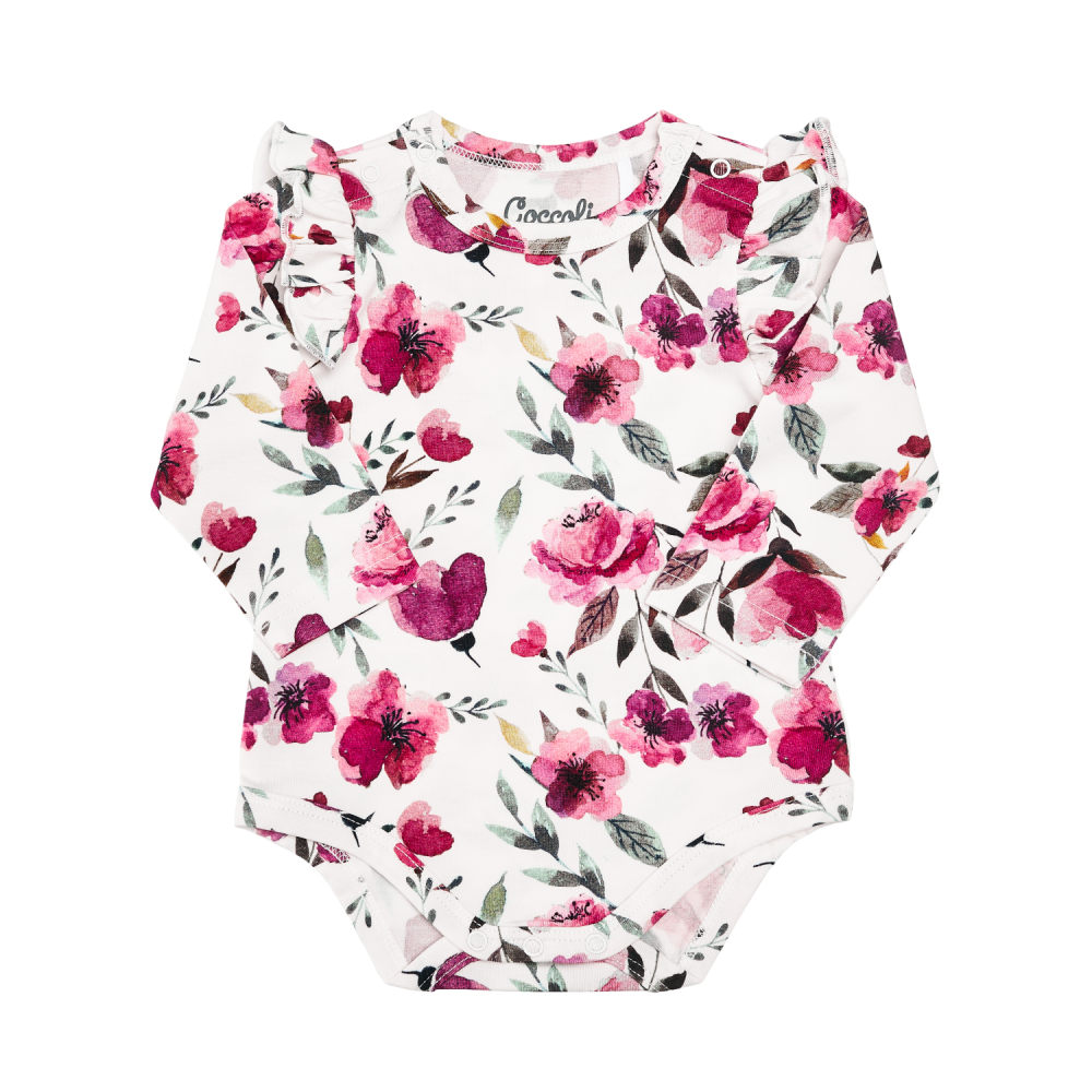 Coccoli Onsie - Red & Pink Floral - Battleford Boutique