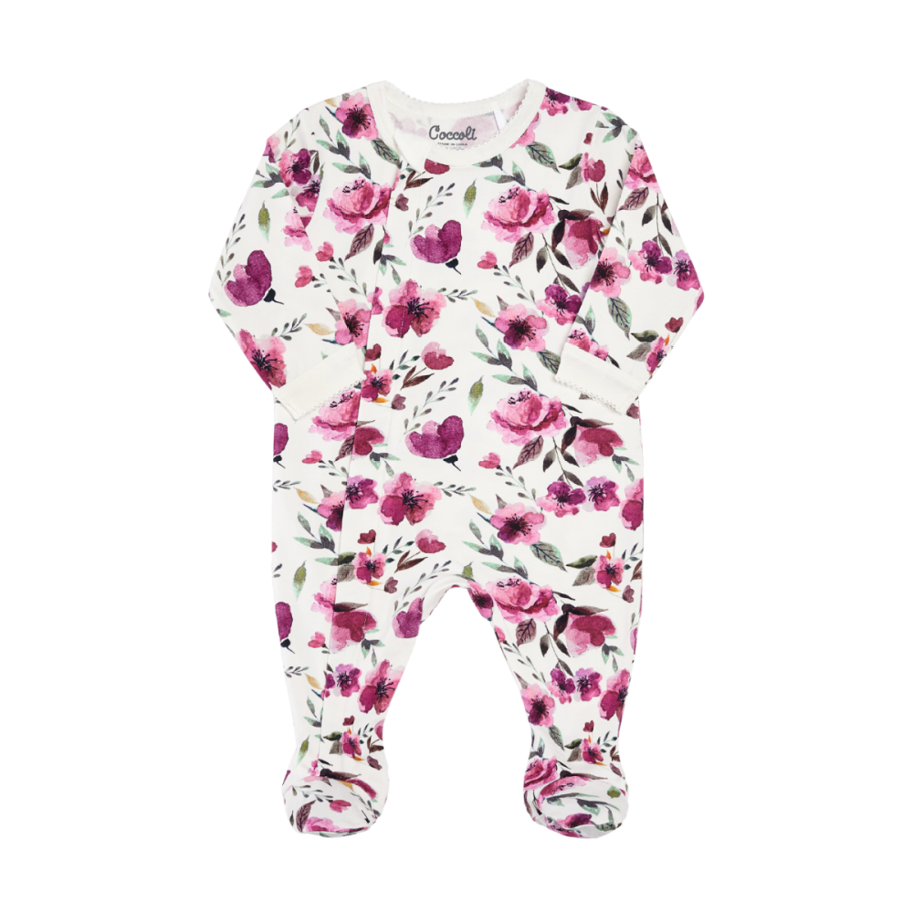 Coccoli Sleeper - Red & Pink Floral