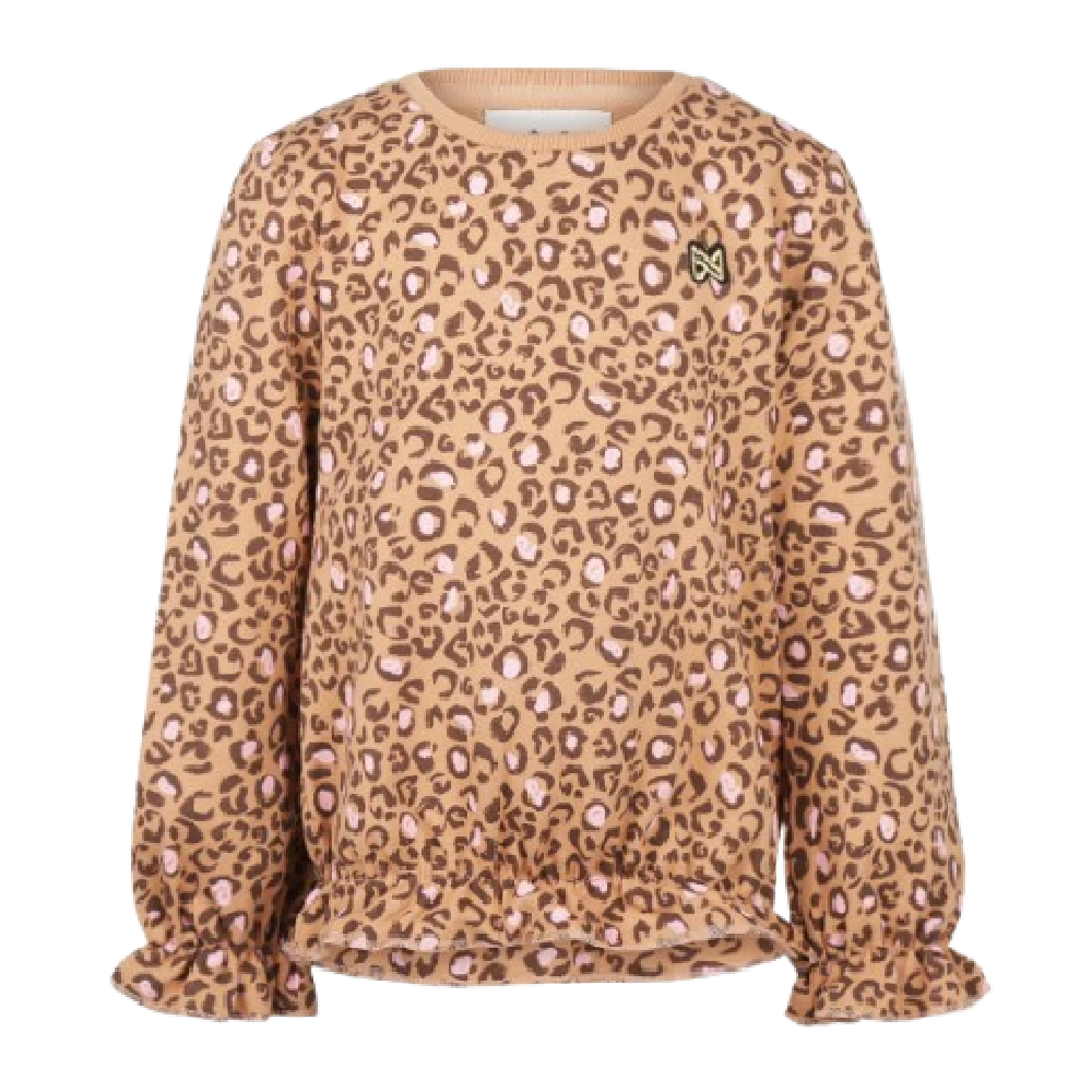 Koko Noko Top - Pink & Brown Leopard Print - Battleford Boutique