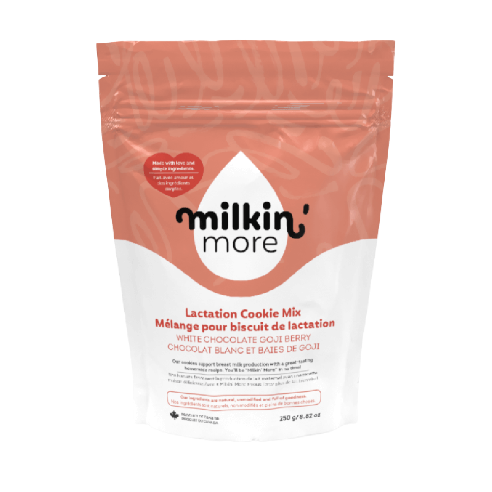 Milkin More Cookie Mix - White Chocolate Goji Berry