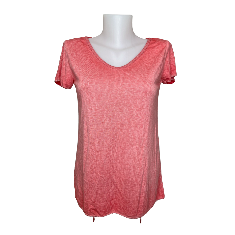 Look Mode Shirt - V-Neck Coral - Battleford Boutique
