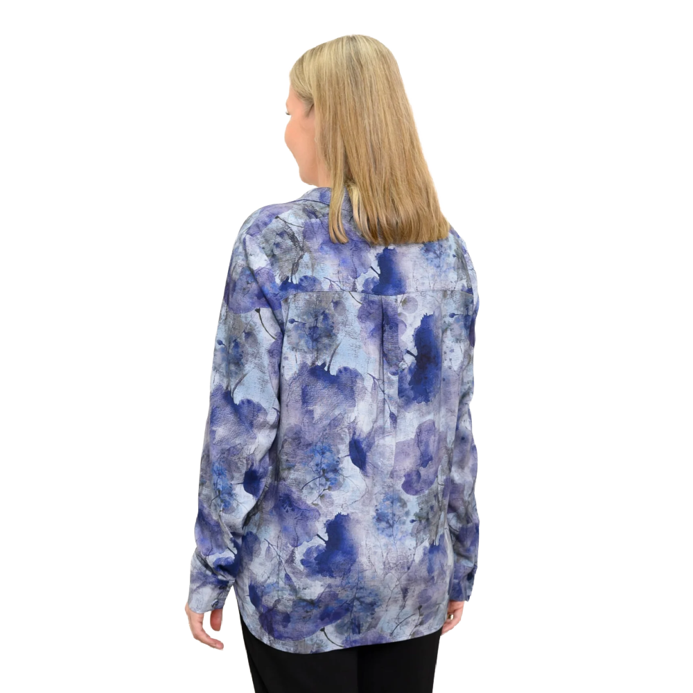 Blue Sky Charlie Blouse - Floral Mist
