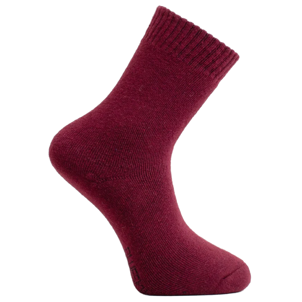 Blue Sky Merino Wool Socks - Burgundy