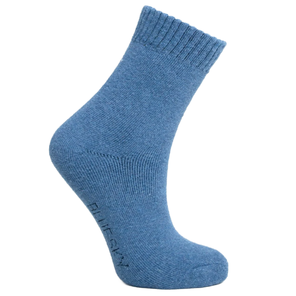 Blue Sky Merino Wool Socks - Denim