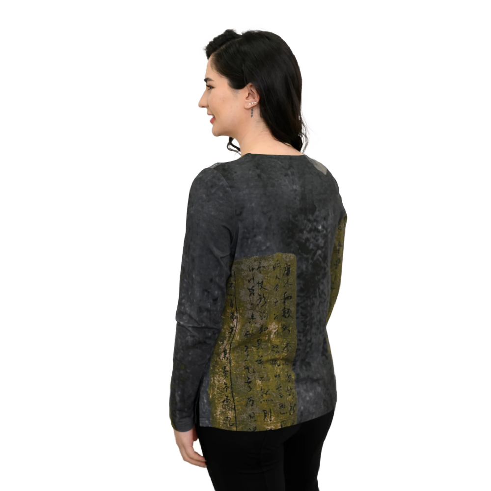 Blue Sky Peggy Top - Rustic Khaki