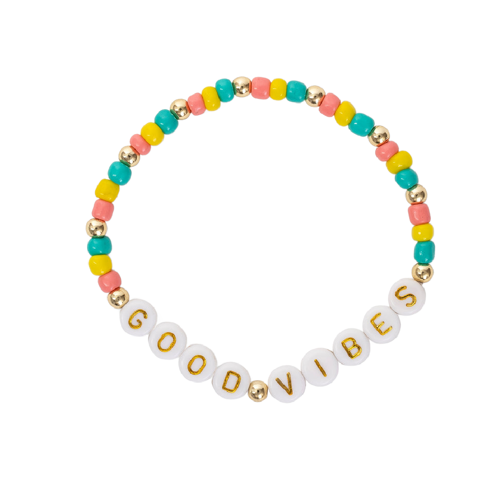 Cait & Co Friendship Bracelet/Bath Bomb - Good Vibes