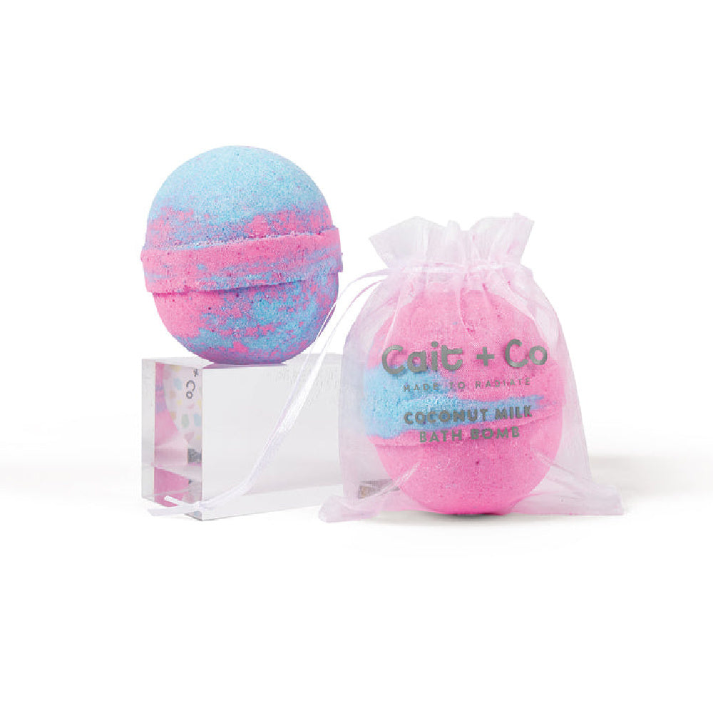 Cait & Co Bath Bomb - Sapphire Coconut