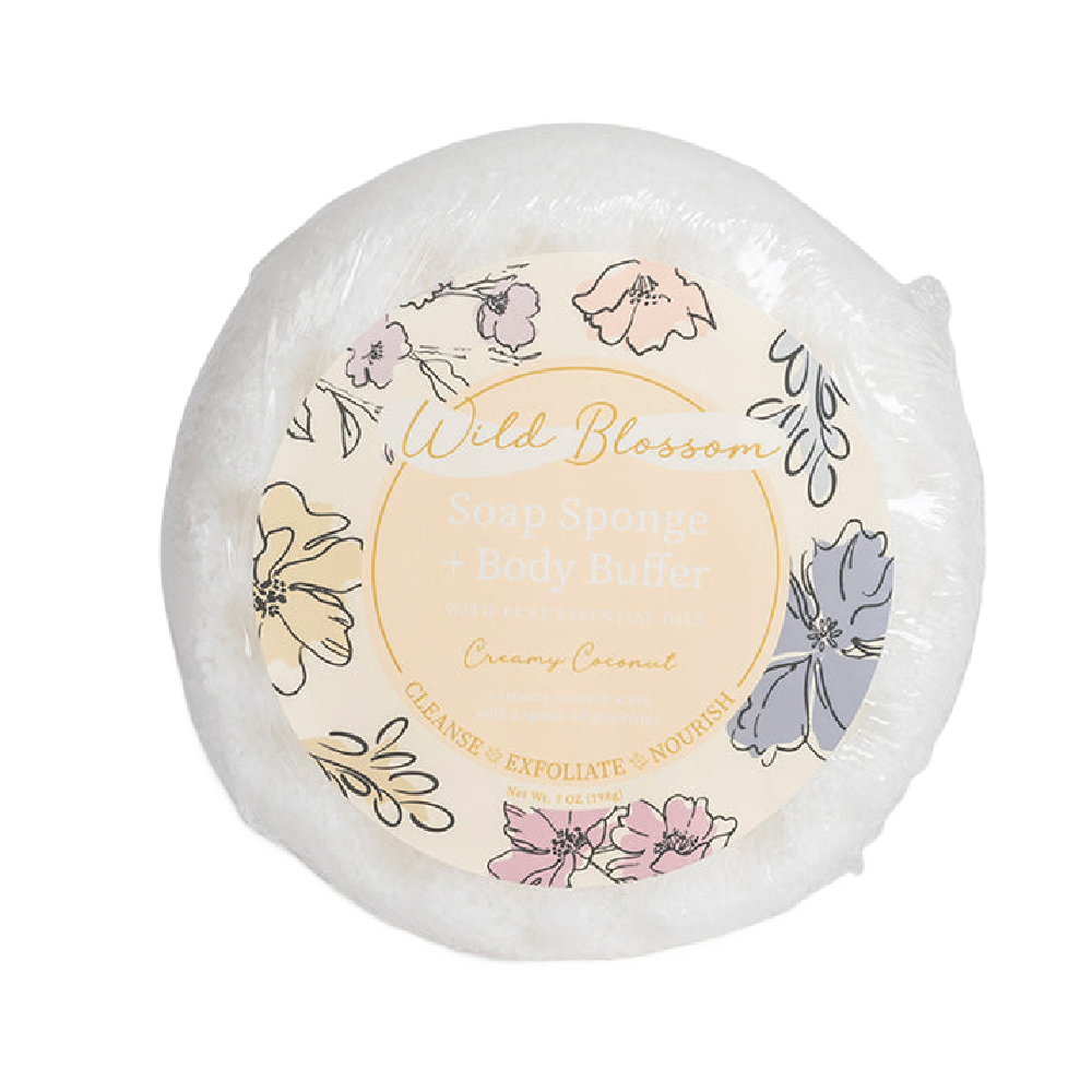 Wild Blossom Body Buffer - Creamy Coconut