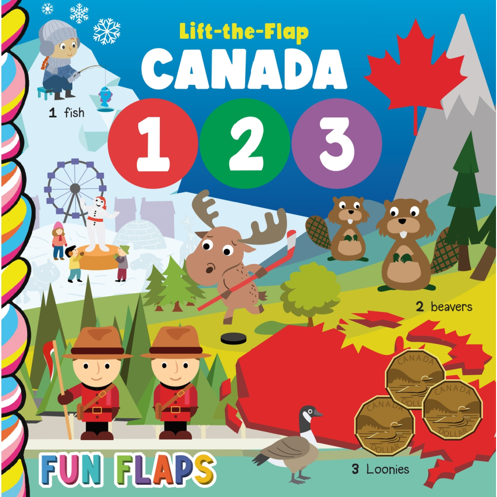 Canada 123 Fun Flaps Book