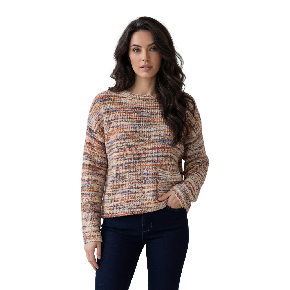 Coco CYC Knitted Sweater - Berry Combo