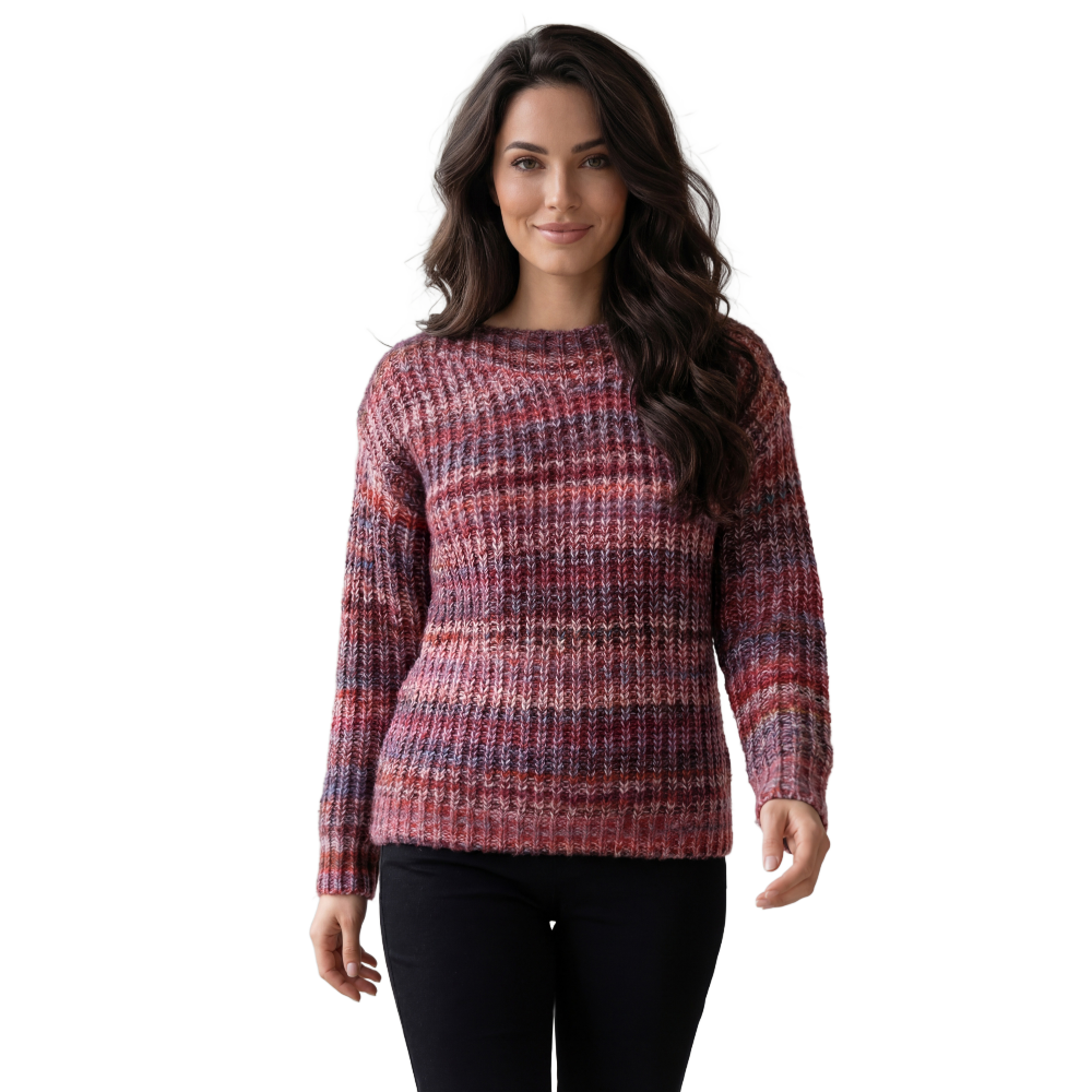 Coco CYC Knitted Sweater - Berry Combo