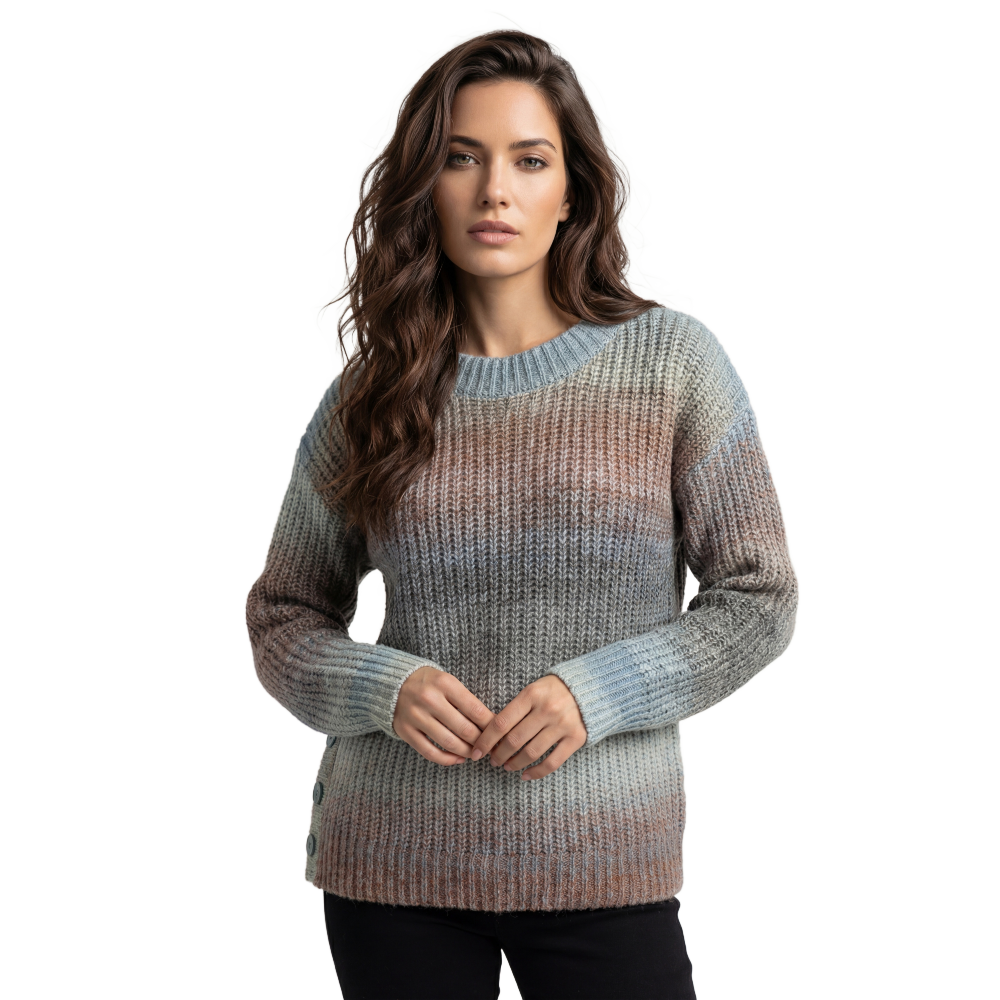 Coco CYC Knitted Sweater - Grey Combo