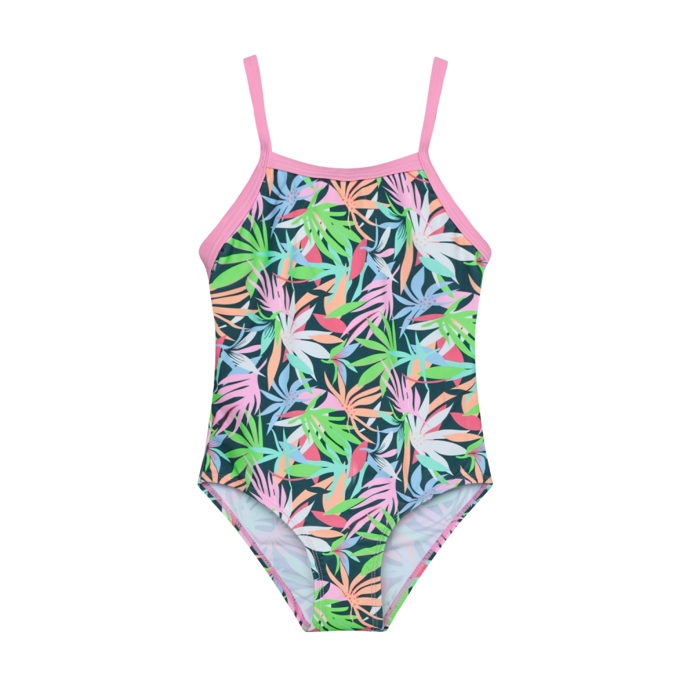 Color Kids Swimsuit - Tropical Neon