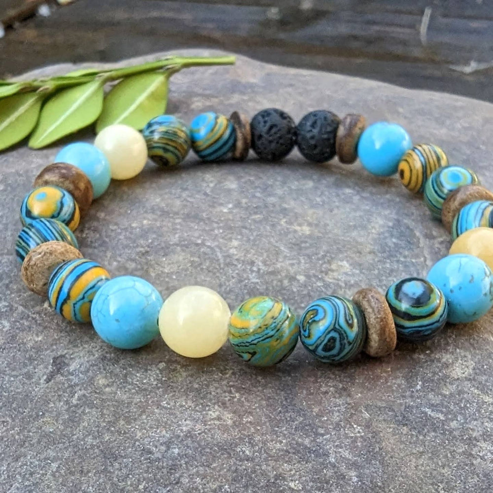 Jade Boho Aromatherapy Bracelet