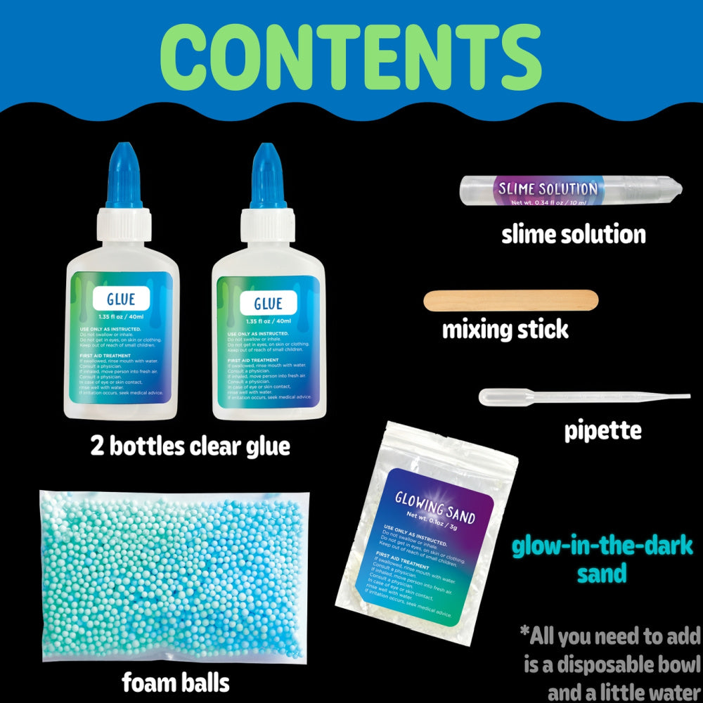 Creativity Kids Mini Craft Kits - Glowing Slime