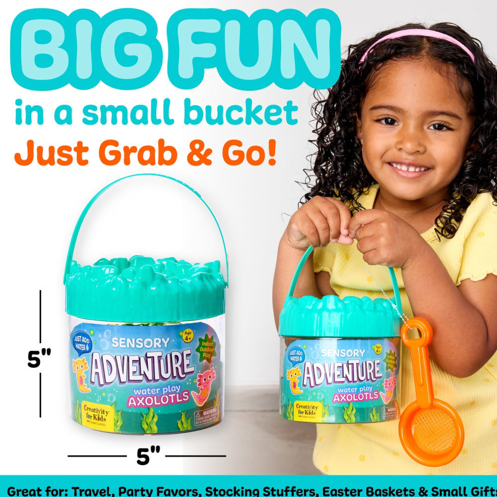 Creativity Kids Sensory Adventure Water Play Axolotls