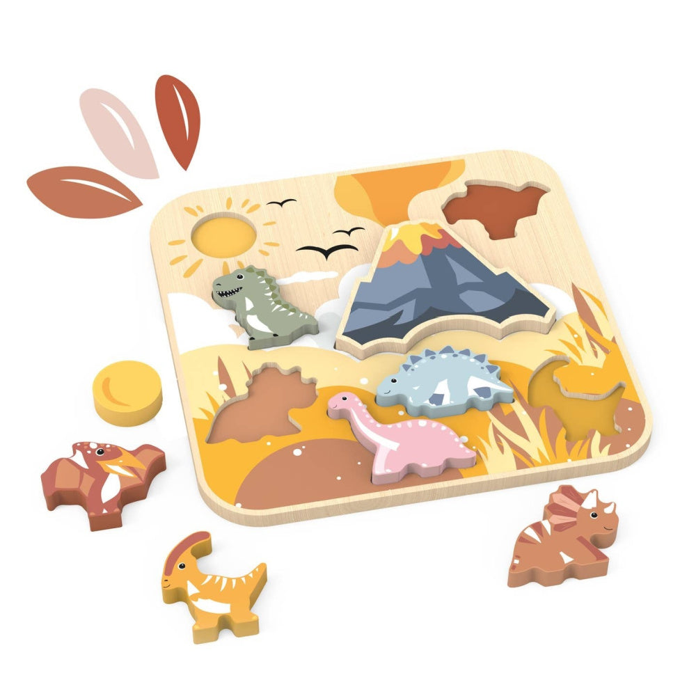 Speedy Monkey | Dinosaur Chunky Puzzle