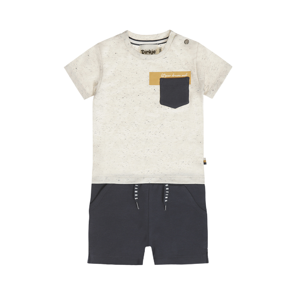 Dirkje Tee & Shorts Set