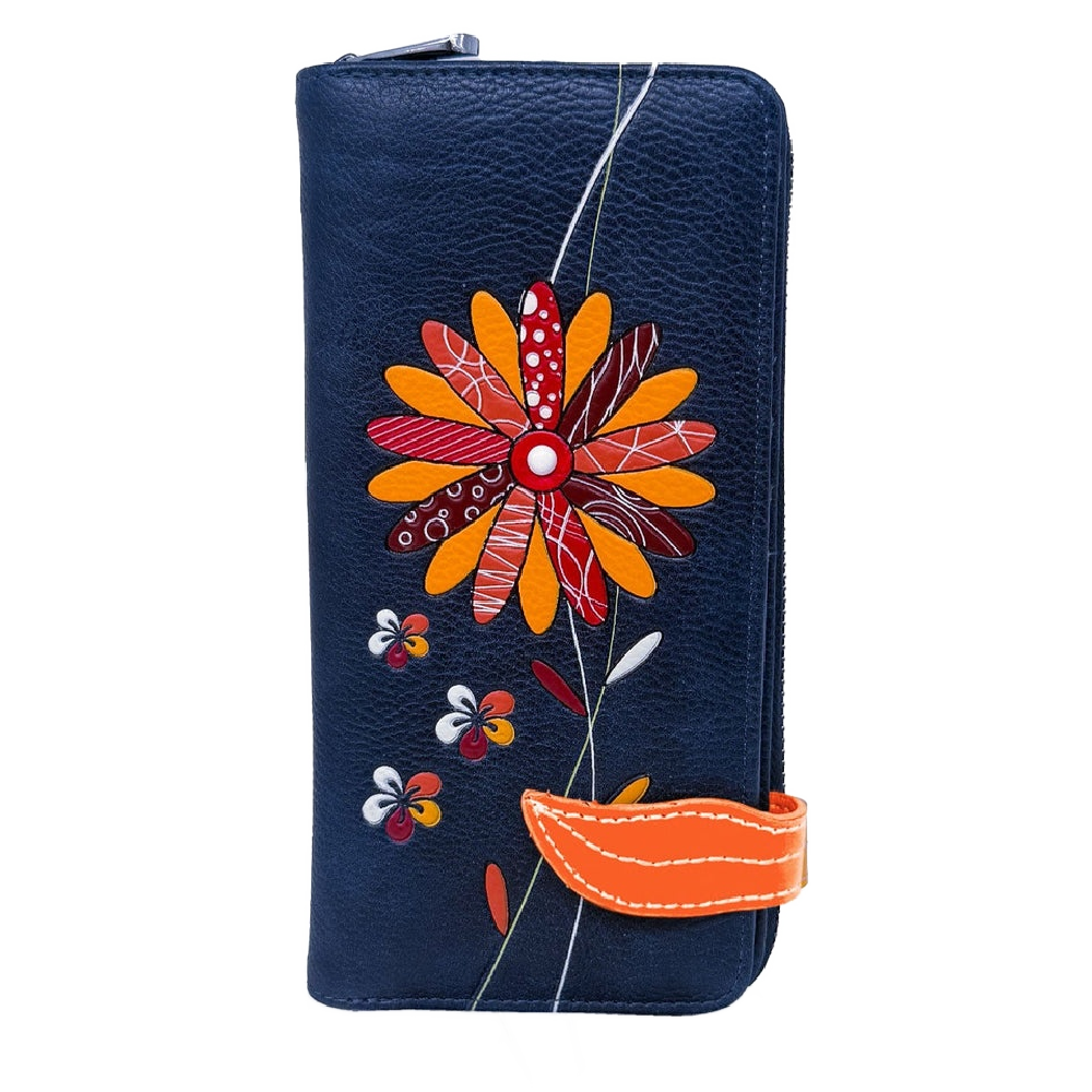 Espe Lanta Clutch Wallet - Navy