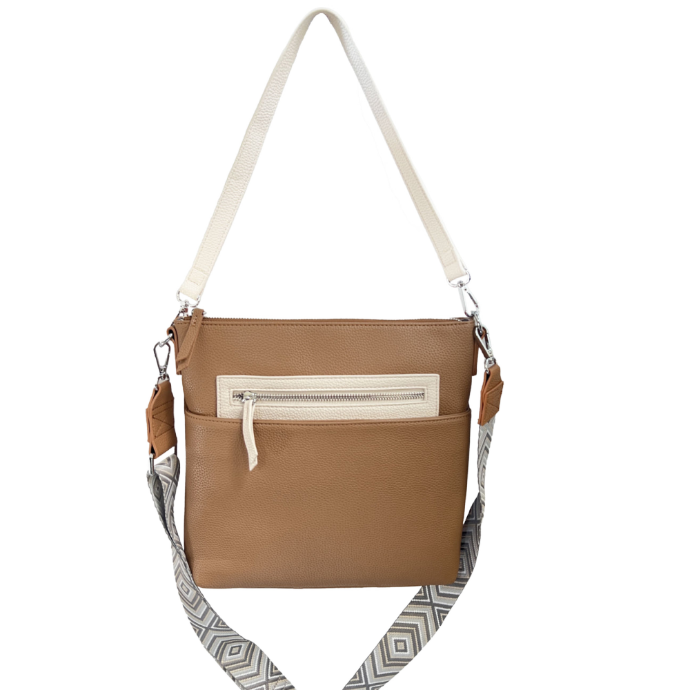 Espe Crossbody - Jesse Messenger Latte