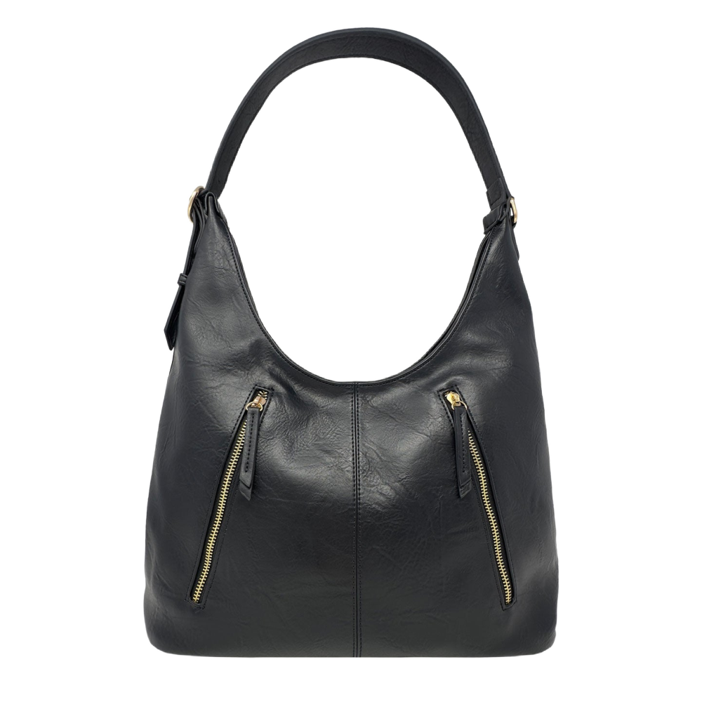 Espe Poppy Hobo Shoulder Bag - Navy