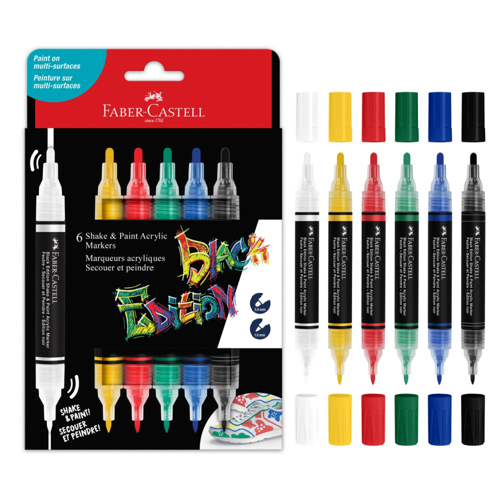 Faber Castell Shake & Paint Acrylic Markers