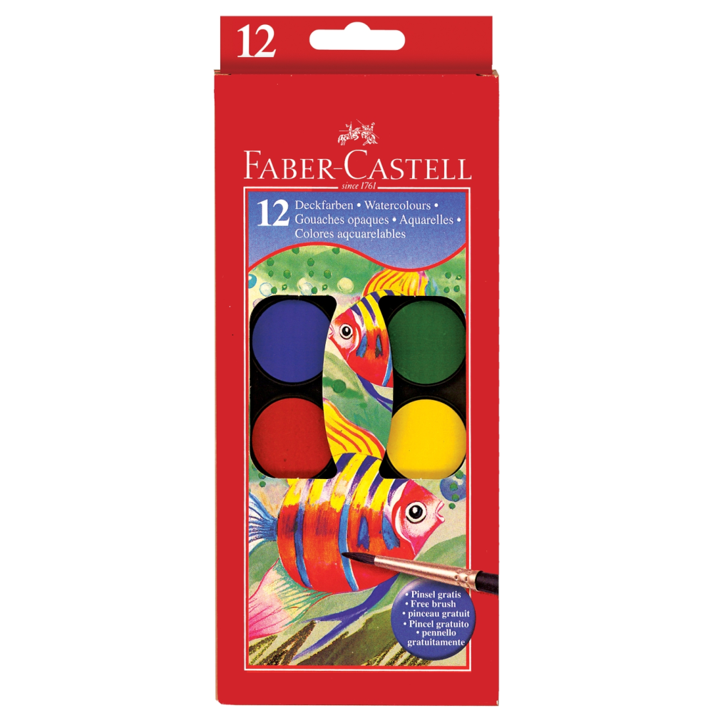 Faber Castell Watercolor Paint Pan Set